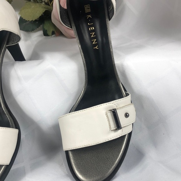 K.JENNY Sandals stiletto 4” Heel Ankles Straps - Picture 3 of 16